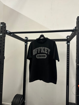 OFF KEY LONDON BLACK T-SHIRT