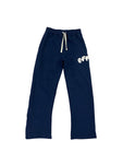 EVERYDAY ‘WDIB’ NAVY BUBBLE LOGO BOTTOMS