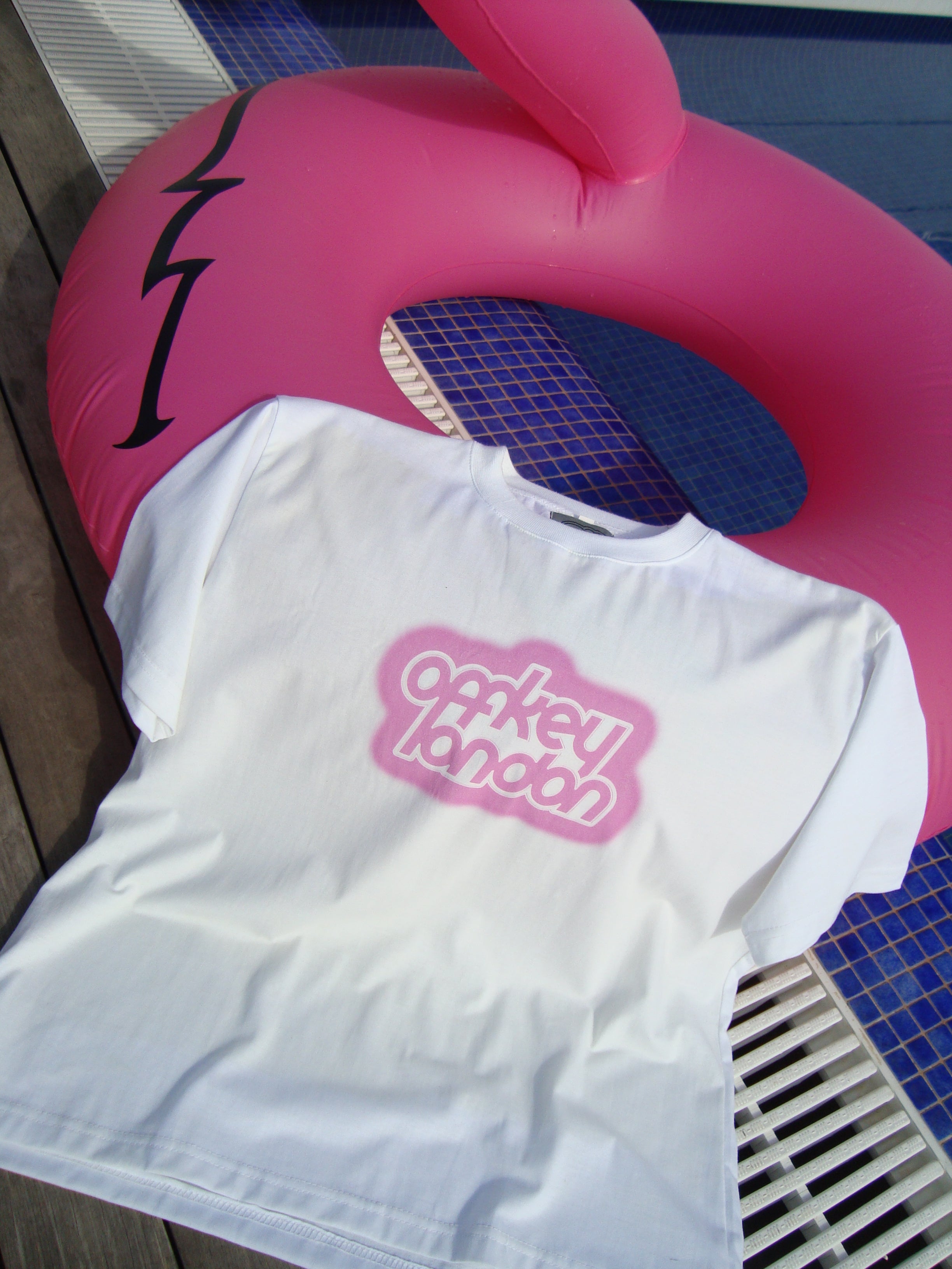 BUBBLEGUM PINK ‘CLOUD’ TEE