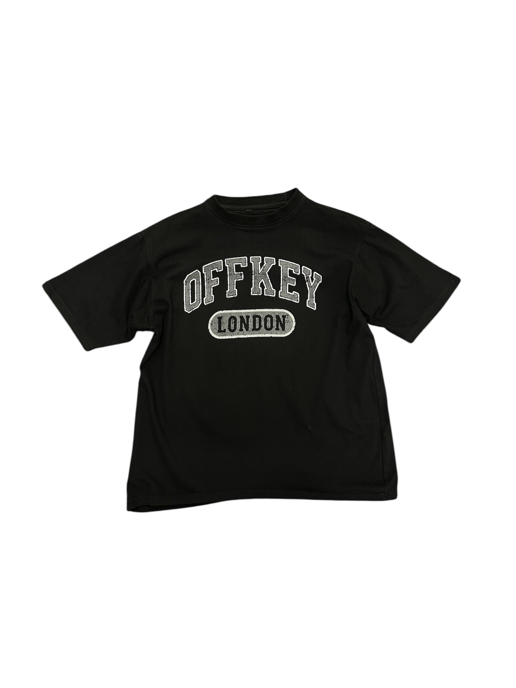 OFF KEY LONDON BLACK T-SHIRT